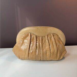 Vintage Glossy Clutch Bag